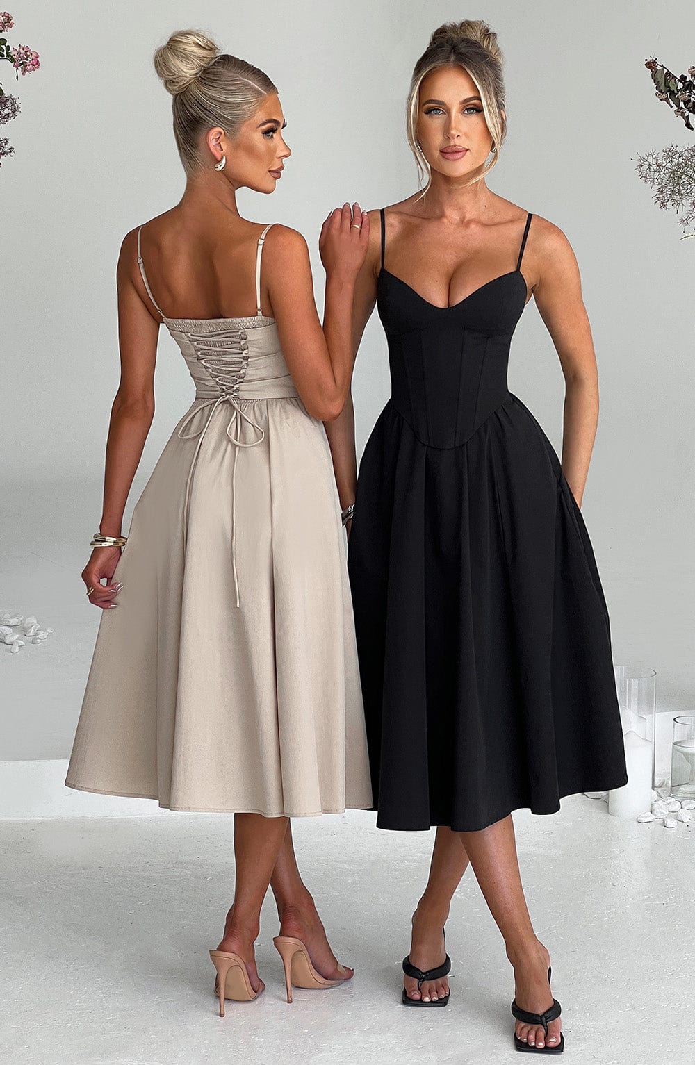 Midi Dress Mariella - Black