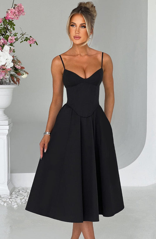 Midi Dress Mariella - Black