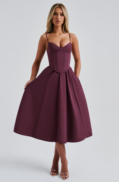 Midi Dress Mariella - Juicy Cherry