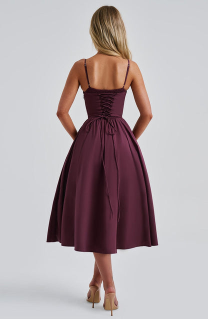 Midi Dress Mariella - Juicy Cherry
