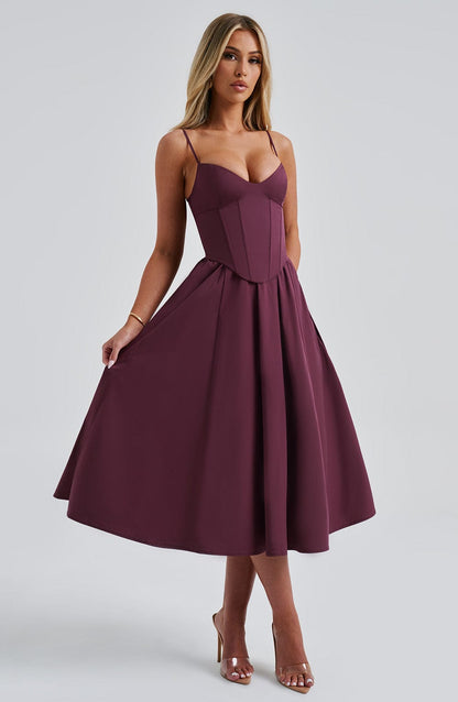 Midi Dress Mariella - Juicy Cherry