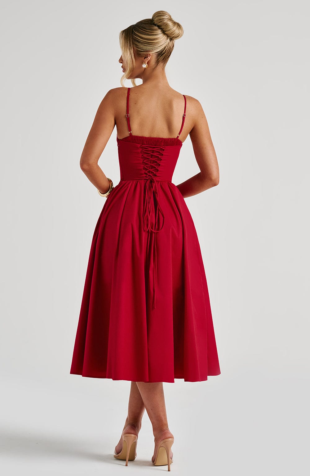 Midi Dress Mariella - Red