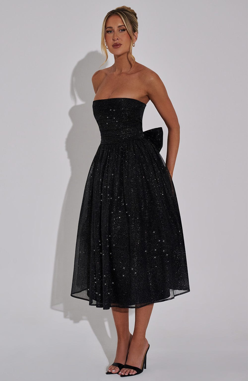 Midi Dress Marisa - Eclat Noir
