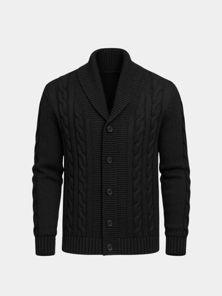 Men's Elegant Knitted Cardigan