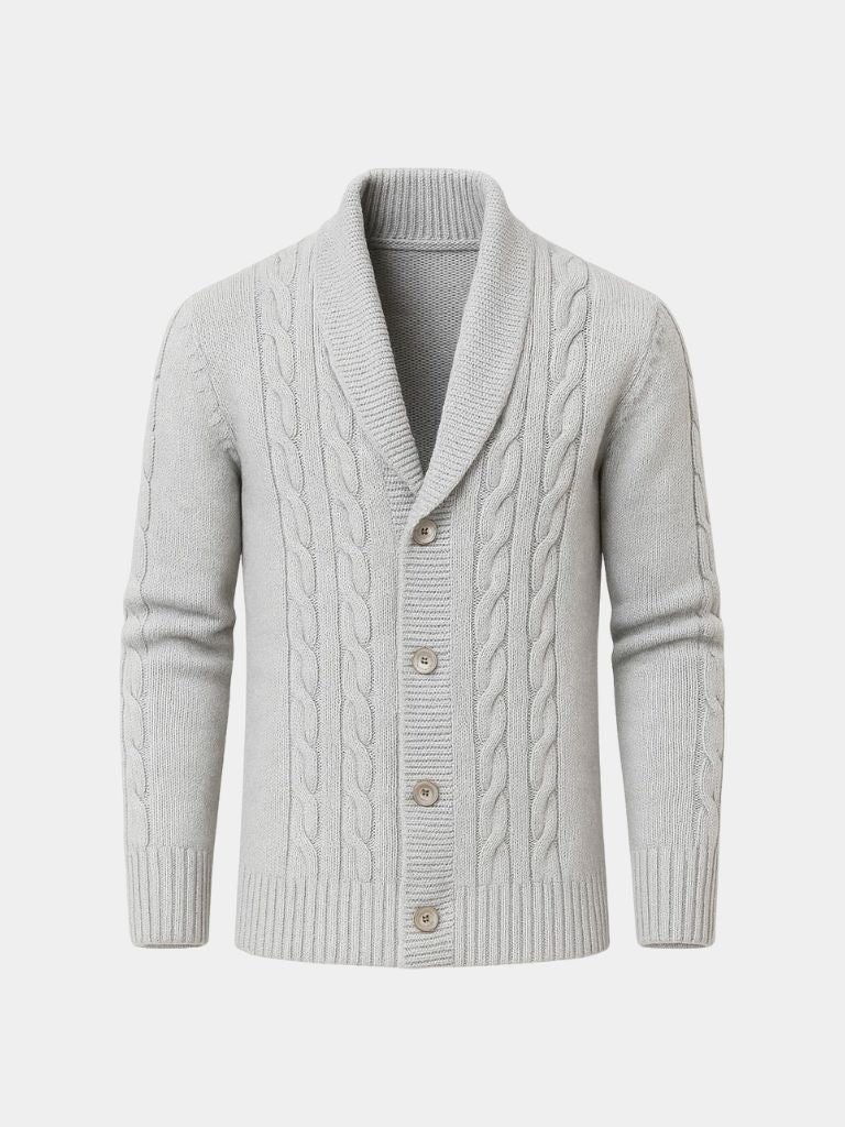 Men's Elegant Knitted Cardigan