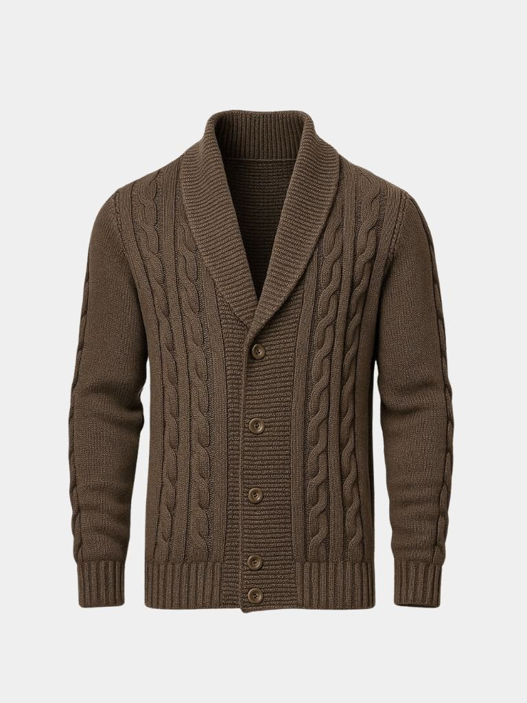 Men's Elegant Knitted Cardigan