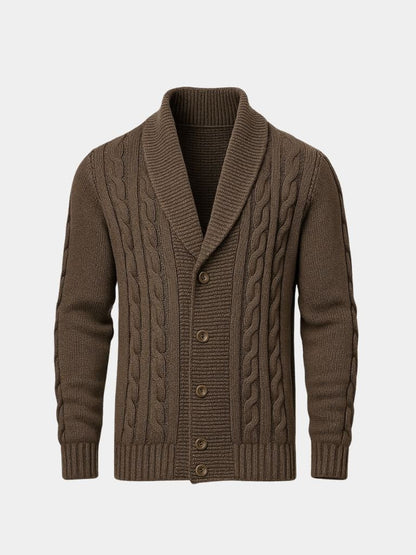 Men's Elegant Knitted Cardigan
