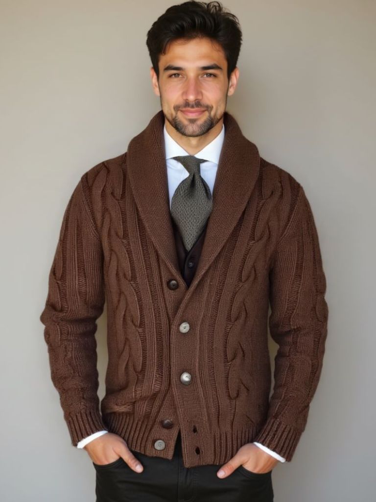 Men's Cardigan Sweater