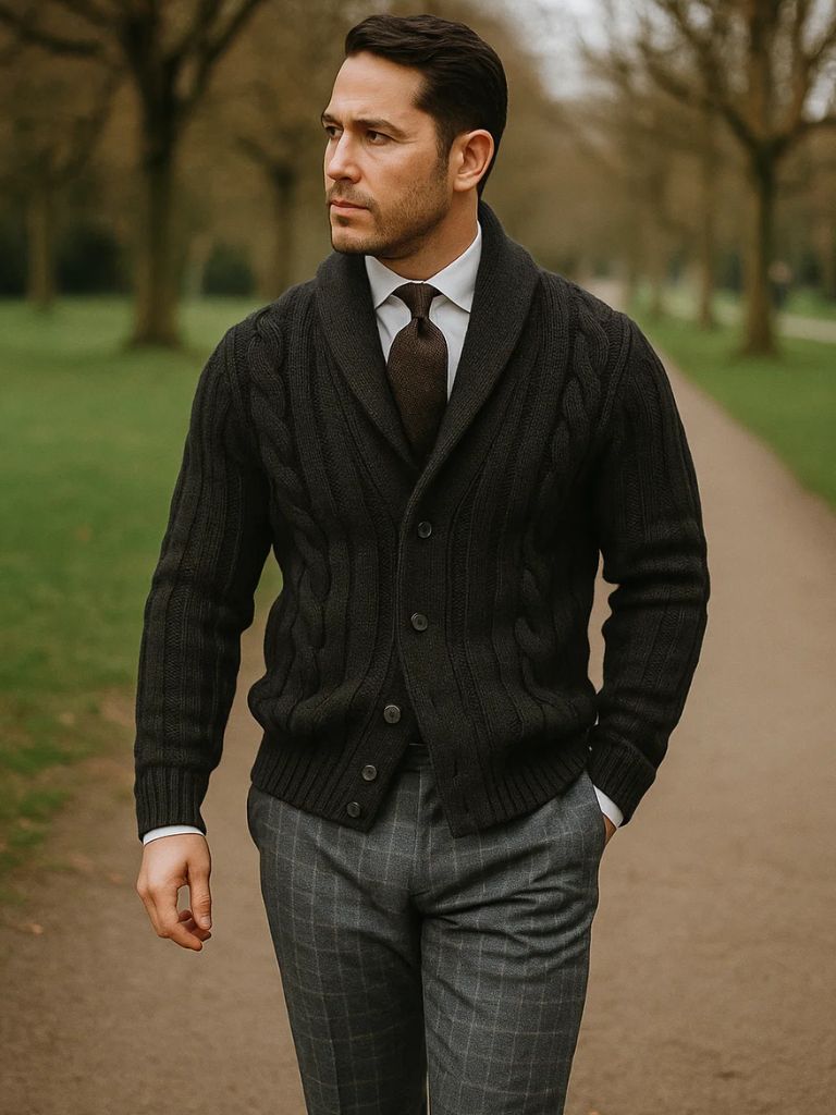 Men's Cardigan Sweater