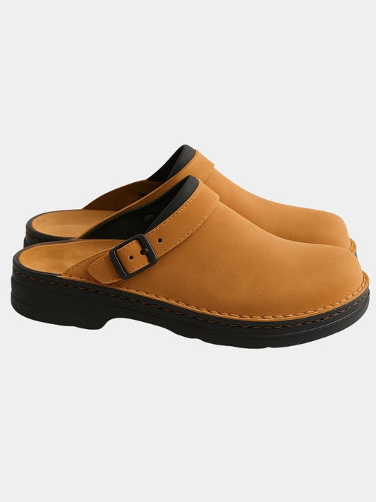 Men's Leather Slippers