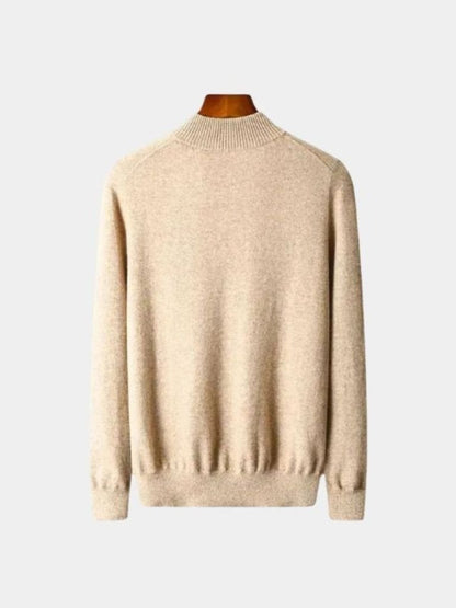 Merino Sweater with Half-Zip