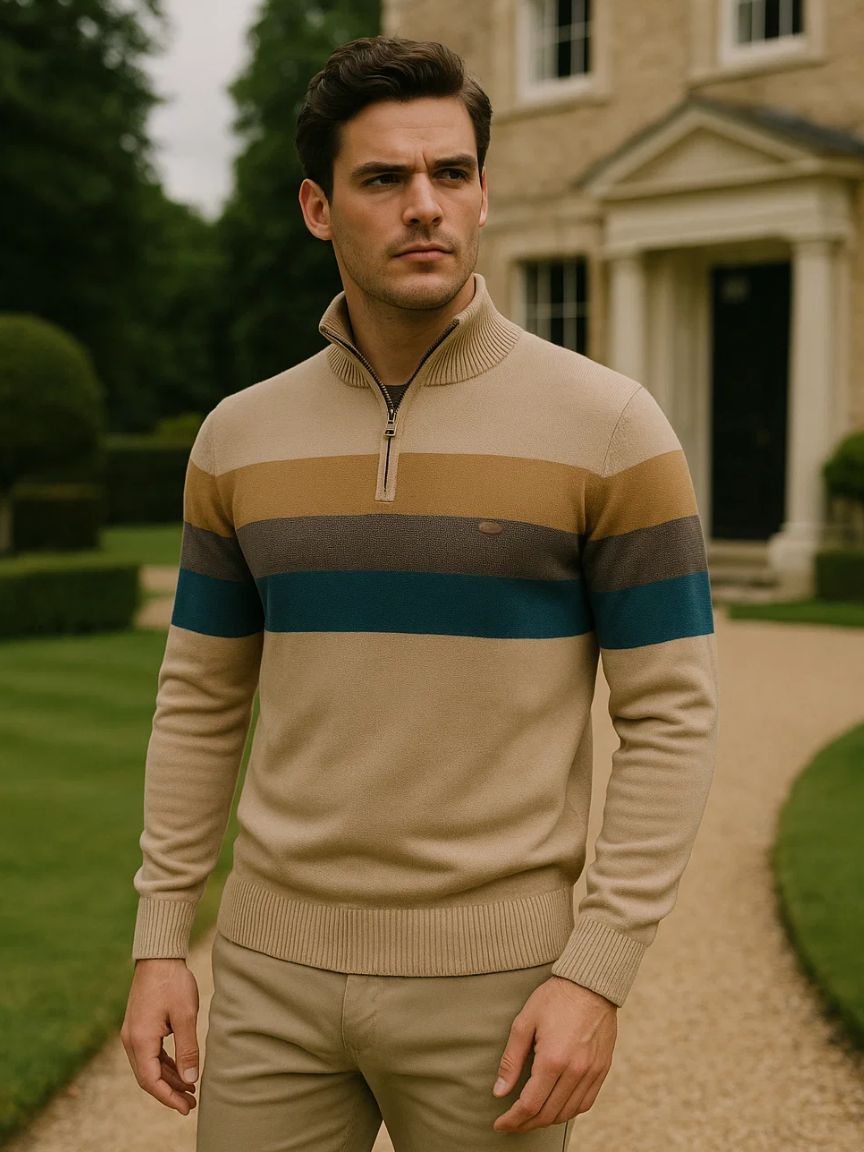 Minimalist High Neck Sweater