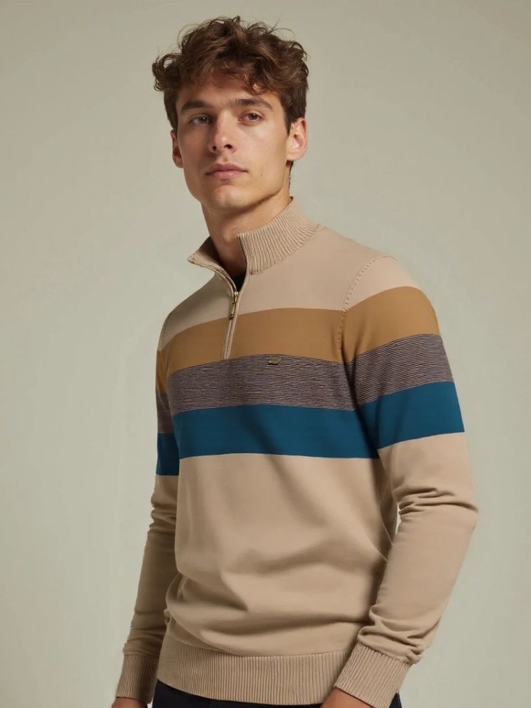 Minimalist High Neck Sweater