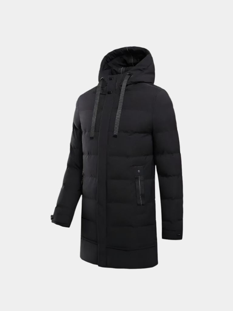 Minimalist Long Down Jacket