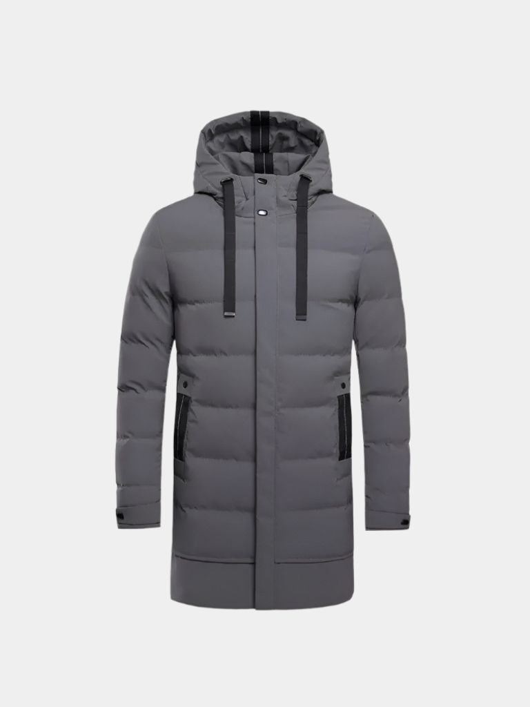 Minimalist Long Down Jacket