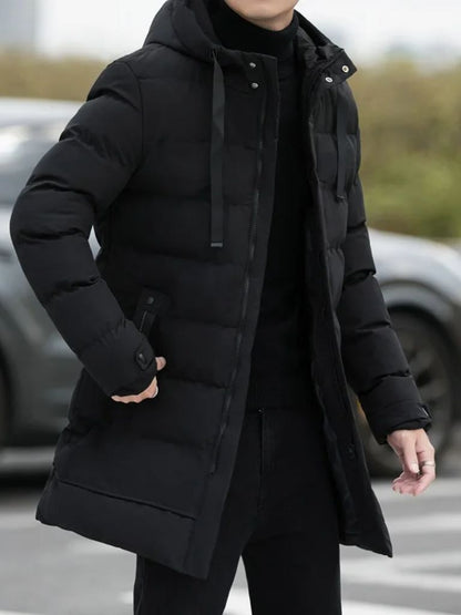 Minimalist Long Down Jacket