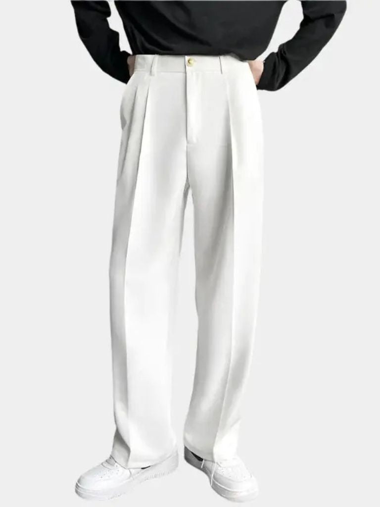 Minimalist Old Money Style Trousers