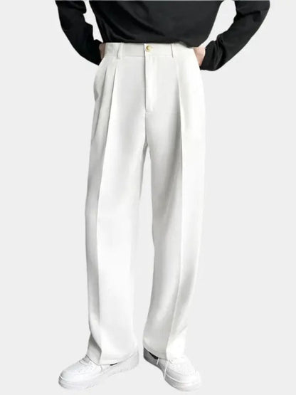 Minimalist Old Money Style Trousers