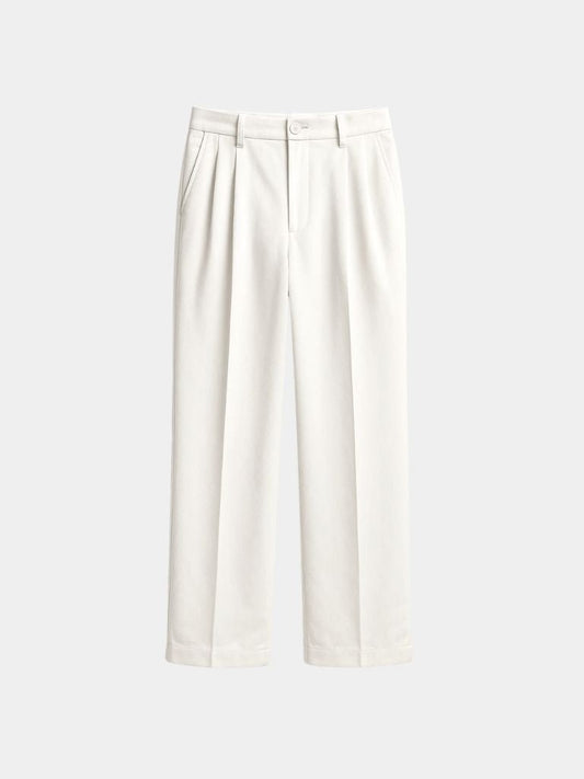 Minimalist Old Money Style Trousers