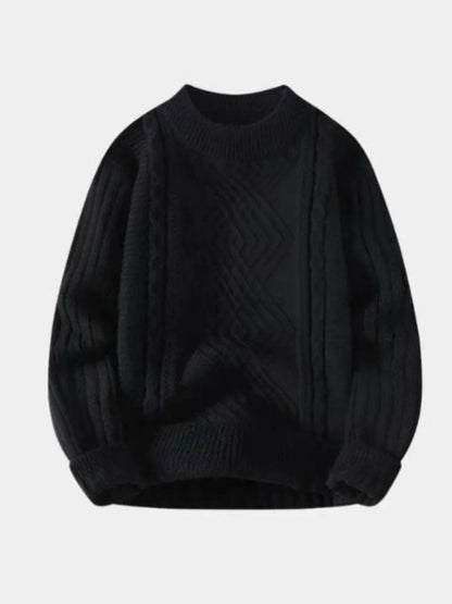 Textured Minimalist Sweater