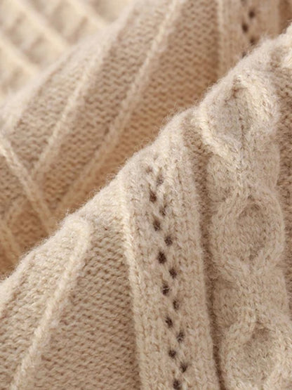 Textured Minimalist Sweater