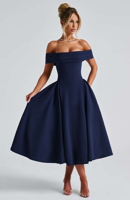 Midi Dress Miranda - Navy