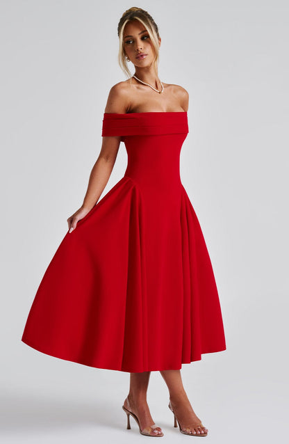Mini Dress Miranda - Red