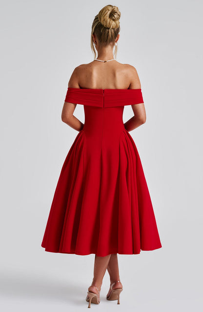 Mini Dress Miranda - Red