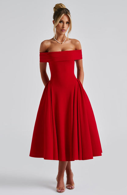 Mini Dress Miranda - Red