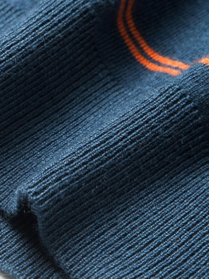 Nautical Striped Polo Shirt