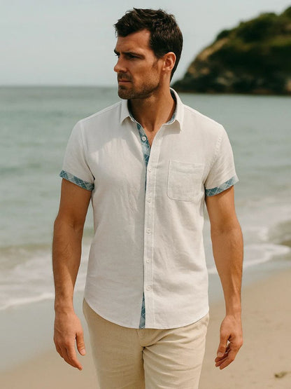 Casual Ocean Detail Shirt