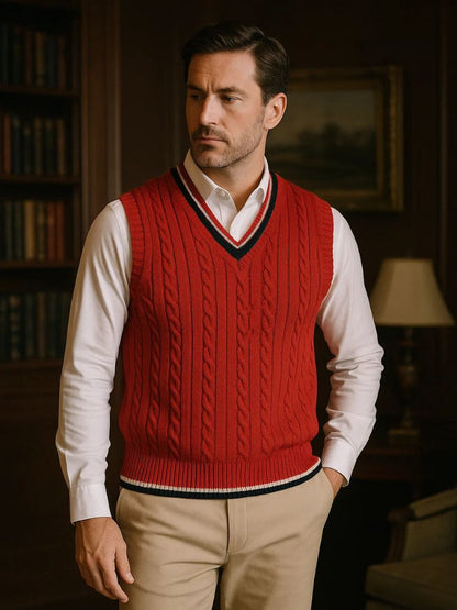 Old Money Essential Wool Waistcoat