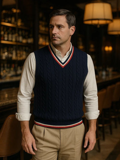 Old Money Essential Wool Waistcoat