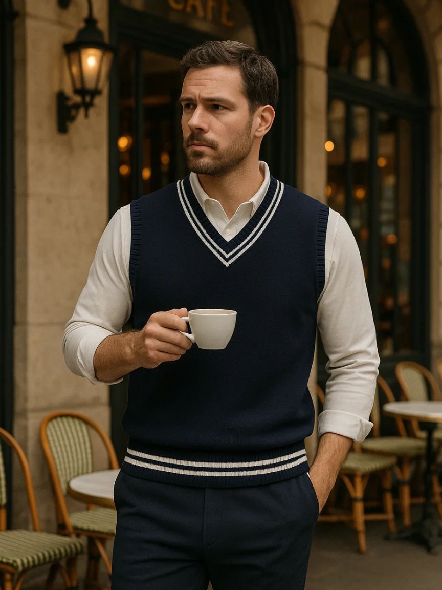 Old Money Essential Wool Waistcoat