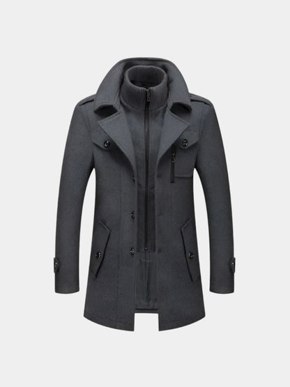 Old Currency Two-Piece Winter Coat