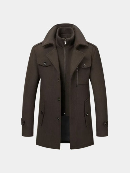 Old Currency Two-Piece Winter Coat