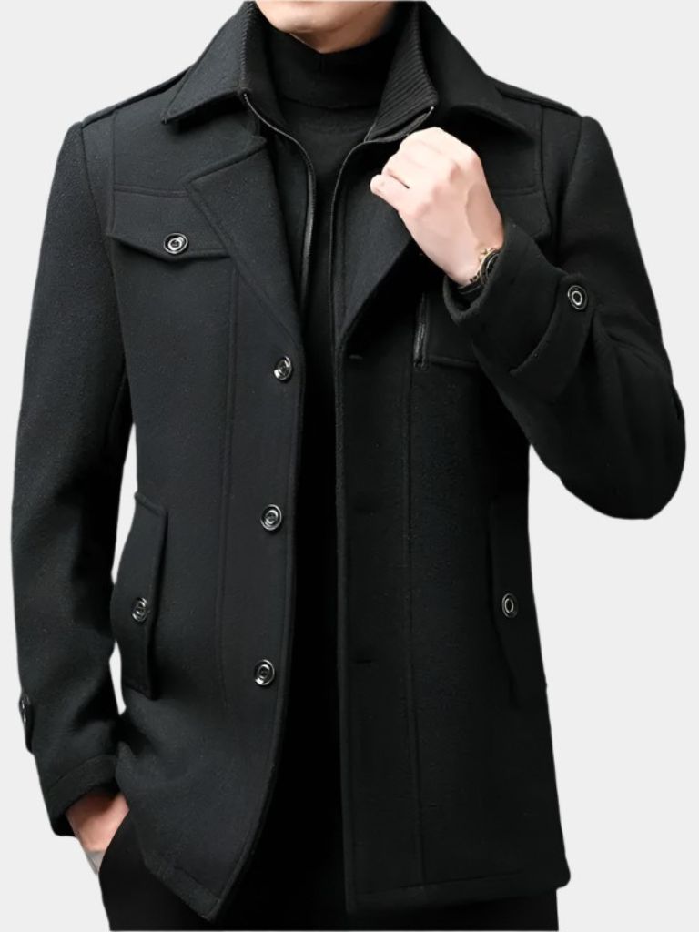 Old Currency Two-Piece Winter Coat