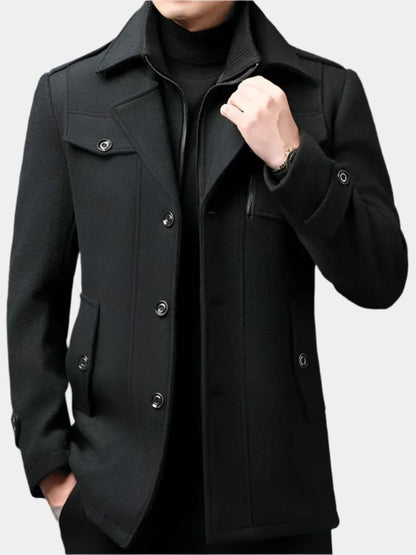Old Currency Two-Piece Winter Coat