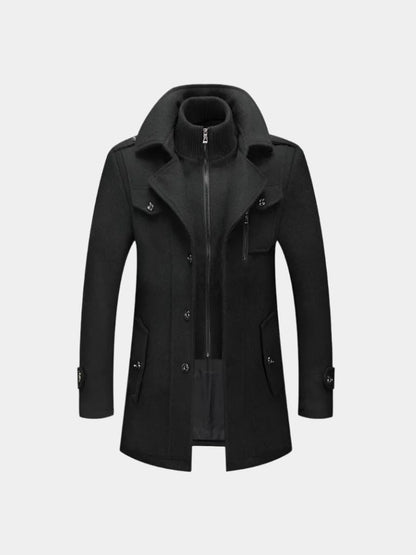 Old Currency Two-Piece Winter Coat