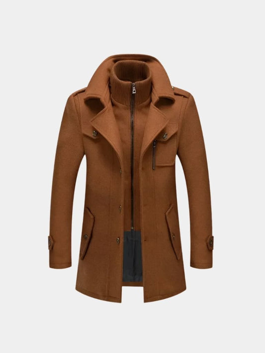 Old Currency Two-Piece Winter Coat
