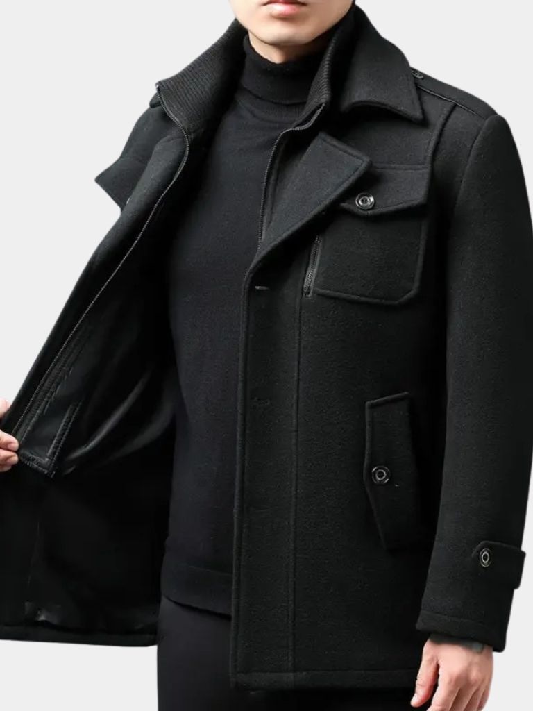 Old Currency Two-Piece Winter Coat