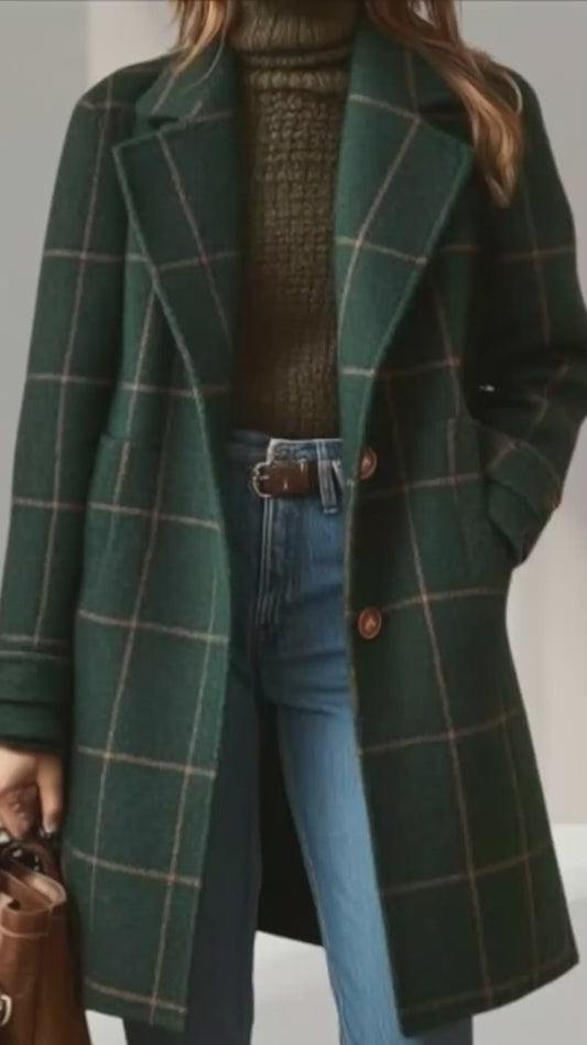 Sue | Classic Check Coat
