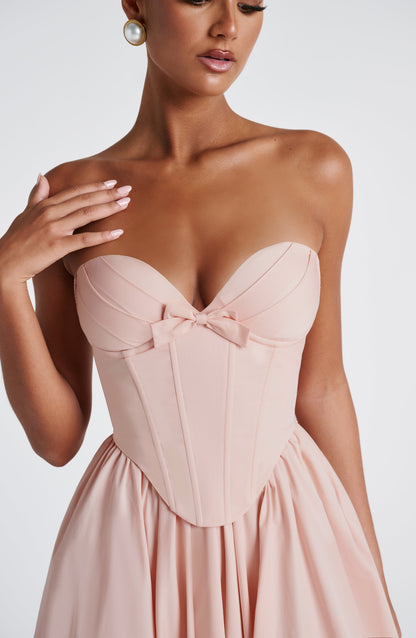 Prim Midi Dress - Sweet Peach