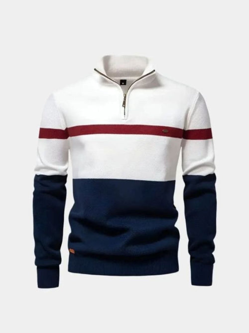 Quarter Zip Sweater