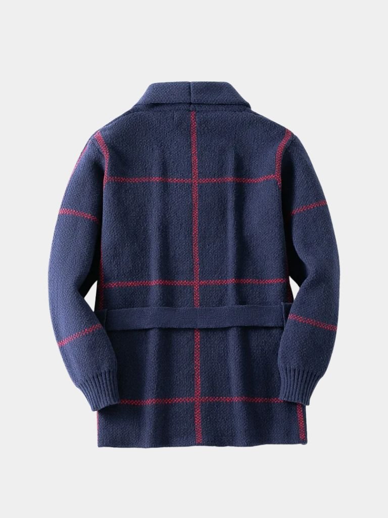 Knitted Coat with Belt Rome