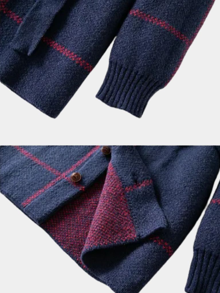 Knitted Coat with Belt Rome