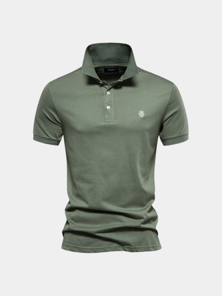 Polo Shirt with Royal Crest