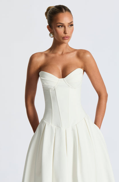 Salma Midi Dress - Elephant