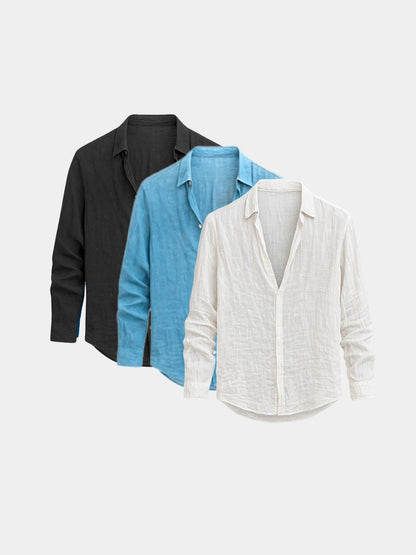 [SPECIAL SET] Summer Linen Shirt Reverie