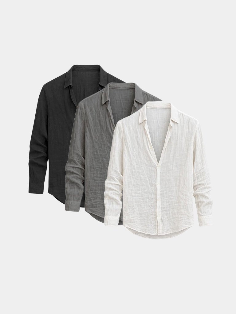 [SPECIAL SET] Summer Linen Shirt Reverie